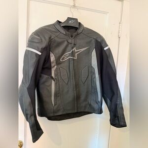Alpinestars Black Mesh Jacket with Red Accents